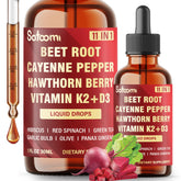 Satoomi Beet Root Liquid Drops 30ml front view