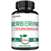 Satoomi Berberine Supplement 1500mg bottle front view