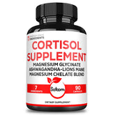 Satoomi Cortisol Supplement 90 vegan capsules front view