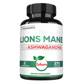Satoomi Lions Mane Mushroom Complex 270 Capsules front view
