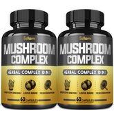 Satoomi Mushroom Supplement bottle front view
