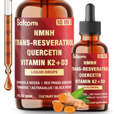 Satoomi NMNH Liquid Drops 30ml front view with dropper