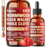 Satoomi Wormwood Liquid Drops 60ml bottle front view