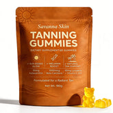 Savanna Skin Tanning Gummies 180g front view