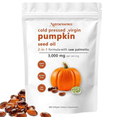 savari Pumpkin Seed Oil capsules front view with packaging