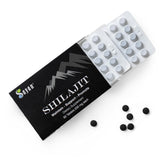 Sayan Shilajit Tablets pack front view with 12,000mg label