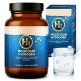 ScentDinbor H2 Molecular Hydrogen Water Tablets in glass jar