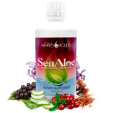SeaAloe Aloe Vera Herbal Supplement front view packaging