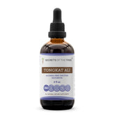 Secrets of the Tribe Tongkat Ali Tincture front view with dropper