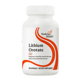 Seeking Health Lithium Orotate Brain Support Supplement front view