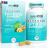 SelecWell Thyroid Extracts 120 Capsules front view