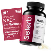 Selerb CoQ10 Supplement bottle front view with 30 capsules