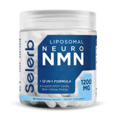Selerb Neuro NMN Resveratrol Supplement 500mg capsules front view