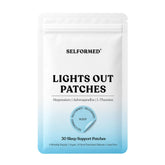 Selformed Advanced Lights Out Magnesium Deep Sleep Patches front view