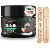 Sennasi Shilajit Pure Himalayan Organic 600mg front view
