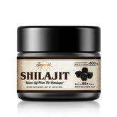 Sennasi Shilajit Resin 30g front view in glass bottle