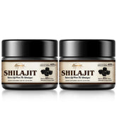 Sennasi Shilajit Resin 30g front view in glass bottle