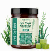 SERSANVE Sea Moss Gummy Vitamins front view of the bottle