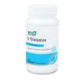 SFI Health L-Glutamine 500mg vegetarian capsules front view