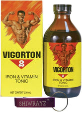 SHIWRAYZ Vigorton Iron & Vitamin Tonic 230ml bottle front view