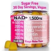 SHIZAM Sugar-Free 5-in-1 NAD+ Gummies front view