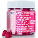 SHIZAM Sugar-Free TropiCran Burst Gummies front view