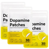 Shuangjia Plant-Based Dopamine Patches front view with packaging