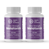 SIERRA LIFE SCIENCES Melatonin 30mg Extra Strength capsule front view