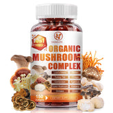 SIGNILIFE 10-in-1 Mushroom Supplement Softgels front view