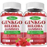 Sijigood Ginkgo Biloba Gummies front view with packaging