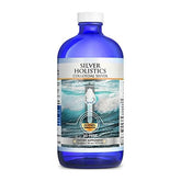 SILVER HOLISTICS Colloidal Silver 10 ppm glass bottle front view