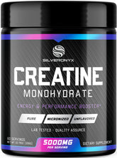 SILVERONYX Creatine Monohydrate 5000mg powder front view
