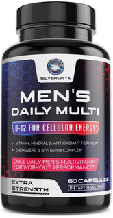 SILVERONYX Multivitamin for Men 60 capsules front view