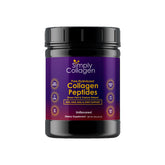 Simply Collagen Hydrolyzed Collagen Peptides 558g front view