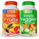 Simply Nature's Pledge Whole Food Superfood Supplement front view with 42 fruits and vegetables