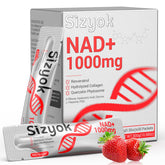 Sizyok NAD+ Resveratrol 2000mg liquid supplement front view
