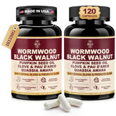 SKLIA Full-Spectrum 30-in-1 Herbal Cleanse & Gut Support Capsules front view