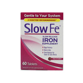 Slow Fe Iron Supplement 141g small tablet front view
