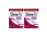 Slow Fe Iron Supplement 45 mg Elemental Iron tablets front view