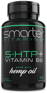 SmarterVitamins 5-HTP Softgels 200mg bottle front view