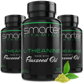 SmarterVitamins Thiamine B1 Supplement three bottles front view