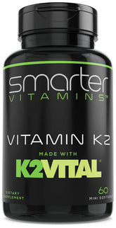 SmarterVitamins Vitamin K2 Liquid Softgels bottle front view