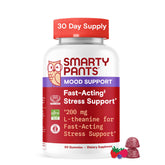SmartyPants Adult Fast Acting Stress Support Gummies front view