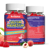 SmildeHeal Calcium Magnesium Gummies 60 Count front view