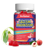 SmildeHeal Calcium Magnesium Gummies front view, mixed berry flavour