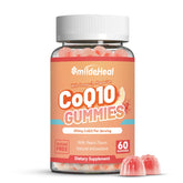 SmildeHeal CoQ10 Gummies 200mg front view with packaging