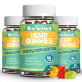 SmildeHeal Hemp Gummies Omega 3-6-9 bottle front view