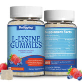 SmildeHeal L-Lysine 1000mg Gummies front view with packaging