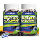 SmildeHeal Organic Black Seed Oil Gummies packaging front view