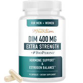 SMNutrition DIM 400mg Capsules front view with packaging